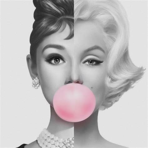 Contemporary Print Big Blue Bubble Gum Bubble Being Blown By Etsy Artofit