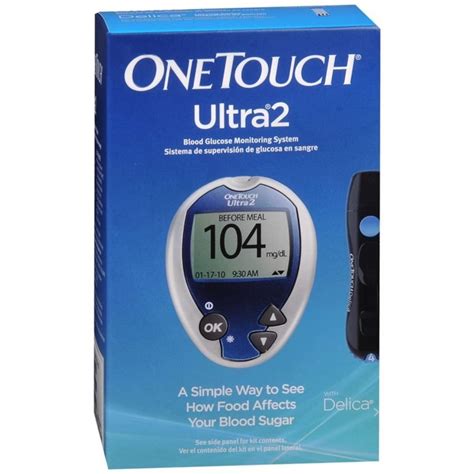 OneTouch Ultra2 Blood Glucose Monitoring System 1 EA Medcare