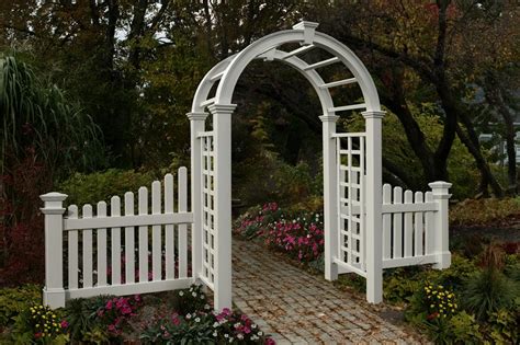 Garden arbour seat arbor bench garden seating garden nook garden archway corner garden garden oasis garden studio garden sheds. New England Arbors Vinyl Pergolas, Arbors and Trellis Kits