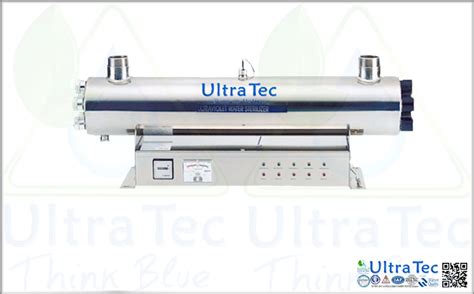 Ultraviolet Water Sterilizer Vertical Type 12 24 36 Gpm Ultra Tec