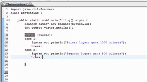 Ejercicios De Programacion En C Menu Con Switch Case Tutorial