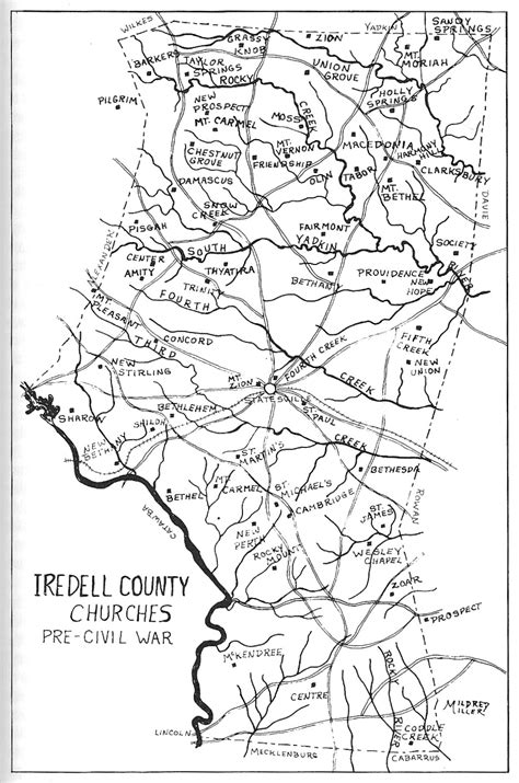 Iredell Ncgenweb ~ Maps