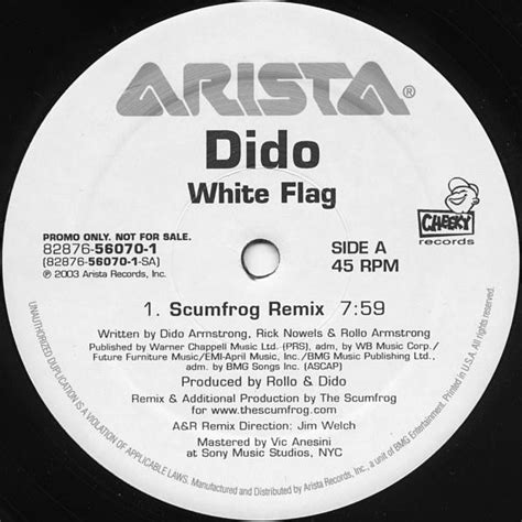 Dido White Flag Stoned 2003 Vinyl Discogs
