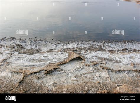 Salt Formation On The Shore Of The Dead Sea Israel Stock Photo Alamy