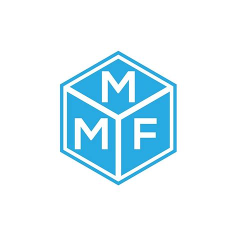 Mmf Letter Logo Design On Black Background Mmf Creative Initials Letter Logo Concept Mmf