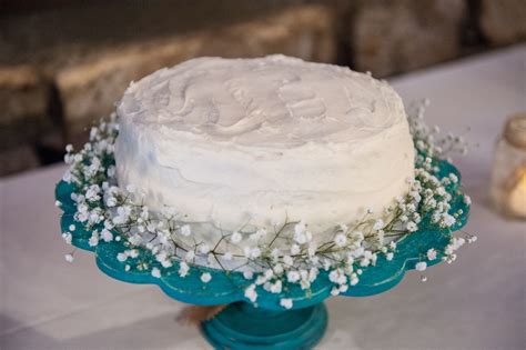 One Tier Wedding Cake Photos
