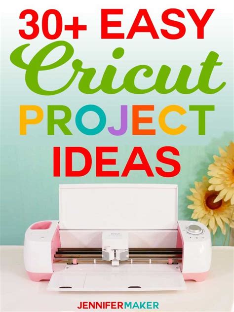 In addition to creating your own projects, other designs are available for purchase or you can choose something from the. Easy Cricut Project Ideas - Fun and Free! - Jennifer Maker ...