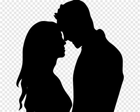 Silhouette Drawing Casal Love Couple Png PNGEgg
