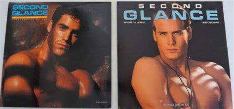 2 second glance 1990 and 1992 12 x 12 hunk wall calendar collector s item lot ebay