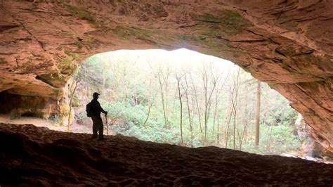 White Rocks And Sand Cave Hike At Cumberland Gap Park Youtube