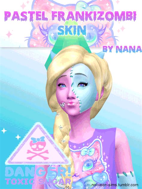 Free Download My Sims Blog Pastel Zombie Skin For Females By Nana