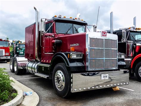 Marmon Conventional Semi Tractor Taken At The Aths Americ Flickr