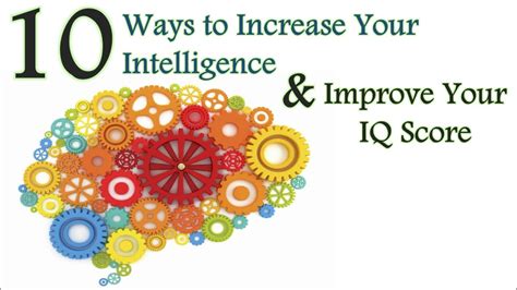 how to be smarter 10 ways to increase your intelligence and improve your brain power youtube