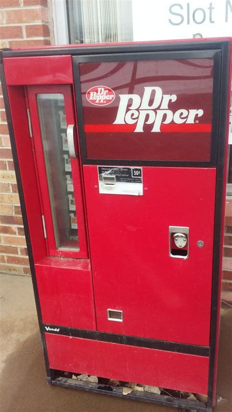 Dr Pepper Vendalator Vending Machine Soda Pop Dispenser Sodapop Candy