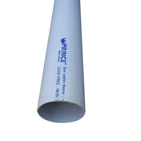 4inch Prince Pvc Pipe At Rs 230meter Lucknow Id 14174256730