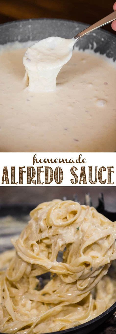 This healthy alfredo sauce is lightened up with skim milk and your choice of broth (chicken or veggie for flava), but is kept creamy with the help of non fat plain greek yogurt, and. Alfredo sauce is a rich and creamy white sauce made with garlic, butter, heavy cream, and parme ...