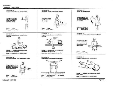 Exercises Exercises After Rotator Cuff Surgery