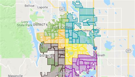 33 Map Of Fort Collins Maps Database Source