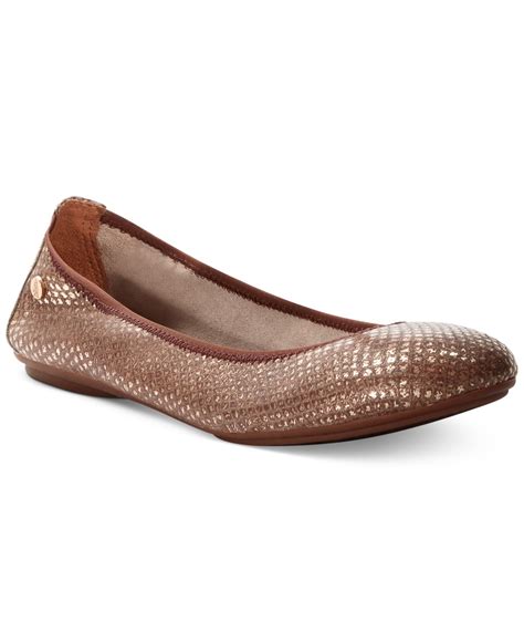 This item is no longer available. Lyst - Hush Puppies Womens Chaste Ballet Flats in Metallic