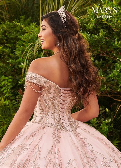 Off Shoulder Quinceanera Dress By Mary S Bridal Mq2127 Abc Fashion