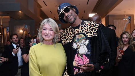 Snoop Dogg Celebrates Martha Stewart At Opening Of Her New Las Vegas