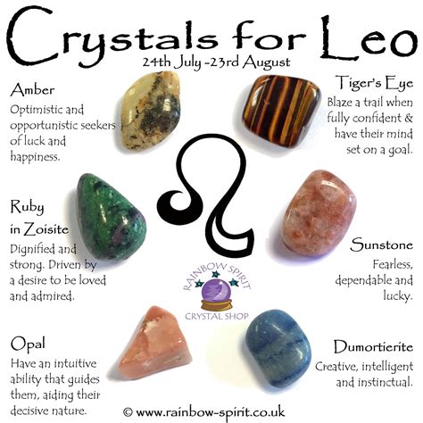 Libra Birthstones Crystal Set Etsy Leo Birthstone Crystals