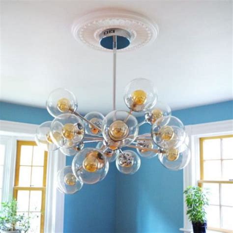 Installing A Ceiling Medallion A Ceiling Medallion And Whimsical