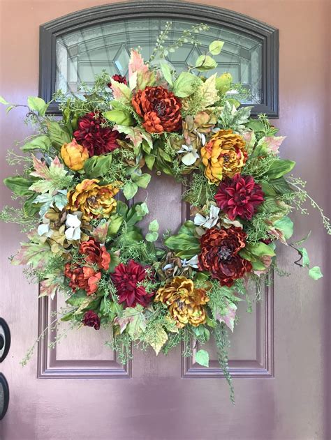 Fall Wreaths Autumn Wreaths Peony Wreaths Ready Made | Etsy | Fall wreaths, Wreaths, Peonies wreath