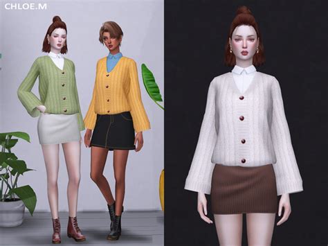 Sweater By Chloemmm At Tsr Sims 4 Updates