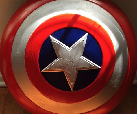 Captain America Shield 7 Steps Instructables