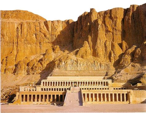 Temple Of Queen Hatshepsut Senenmut Deir El Bahri1460 Bc Hatshepsut