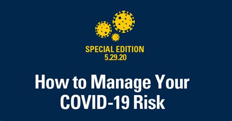 How To Manage Your Covid 19 Risk Population Healthy Podcast