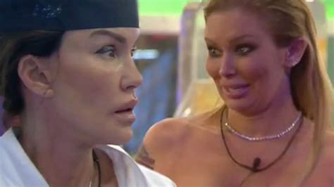 Zip It You Fg Freak Fiery Jenna Jameson Blasts Janice Dickinson On Celebrity Big Brother