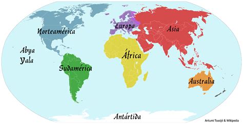 ¿cuántos Continentes Hay En El Mundo Africanidad