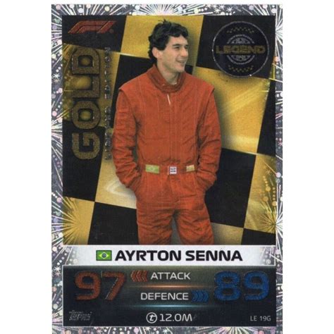 Venta Cromo Ayrton Senna Limited Edition Topps Turbo Attax 2023