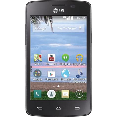 Tracfone Lg Sunrise Android Prepaid Smartphone Desktop