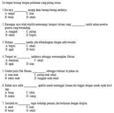 Puedes hacer los ejercicios online o descargar la ficha como pdf. Kertas latihan kata hubung | bm tahun 2 | Pinterest ...