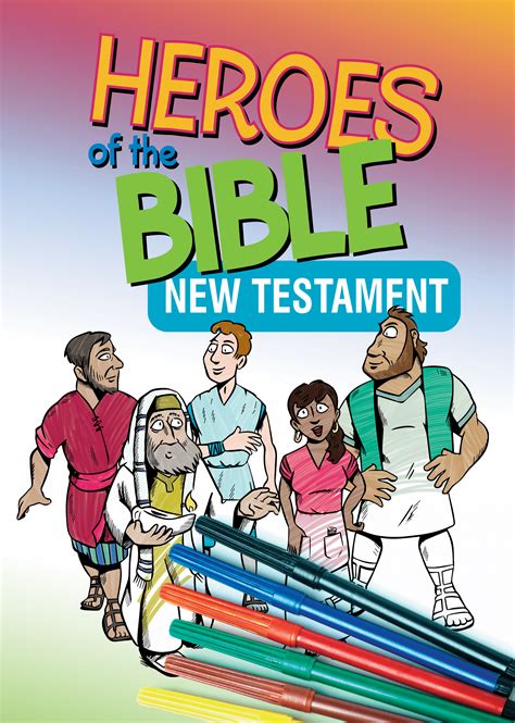 Heroes Of The Bible New Testament Colouring Book Stanborough Press