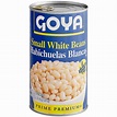 Goya 47 oz. Small White Beans - 12/Case