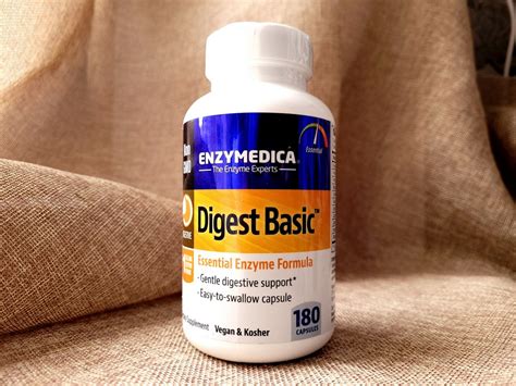 Enzymedica Digest Basic пищеварительные энзимы и ферменты180 капсул