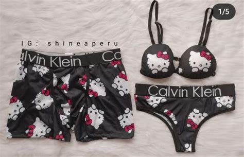 Actualizar 39 Imagen Calvin Klein Matching Hello Kitty Underwear