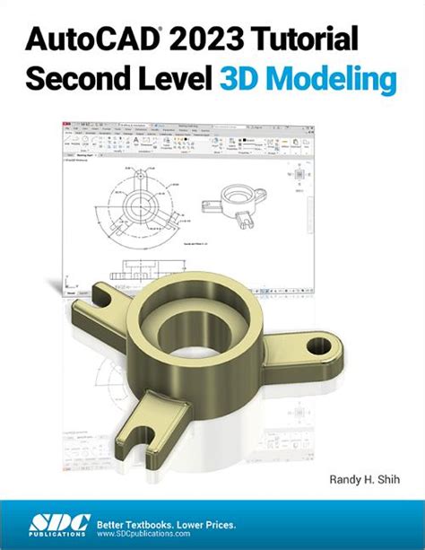 Autocad 2023 Tutorial Second Level 3d Modeling Book 9781630575052