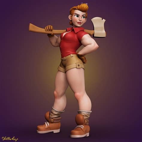 completed stylized character creation in zbrush course by dylan ekren its very frustrating