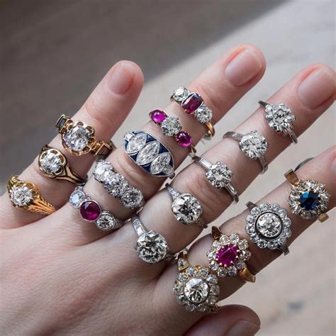 Top 4 Most Popular Vintage Engagement Rings Victorian Buttercup Three