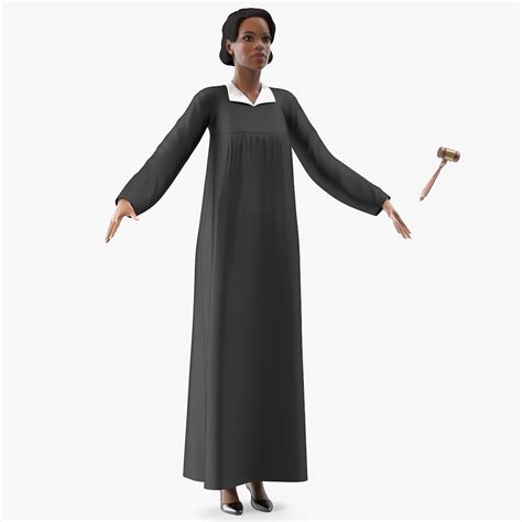 Nude Light Skin Black Woman T Pose 3d Model 119 C4d Fbx 3ds Obj