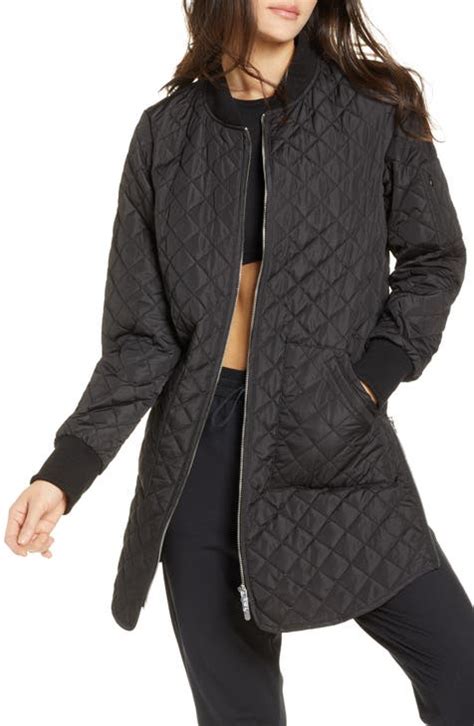 Womens Black Quilted Jackets Nordstrom
