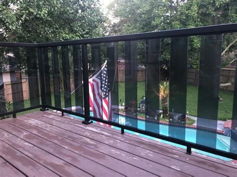 Hear about peak® aluminum railing from a home depot expert. Attractive Glass Panels | Aluminum railing, Glass panels ...