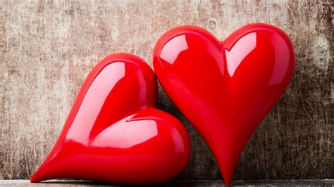 Dwa Serca Czerwone Miłość Walentynki Heart Wallpaper Hd 2k Wallpaper Romantic Wallpaper