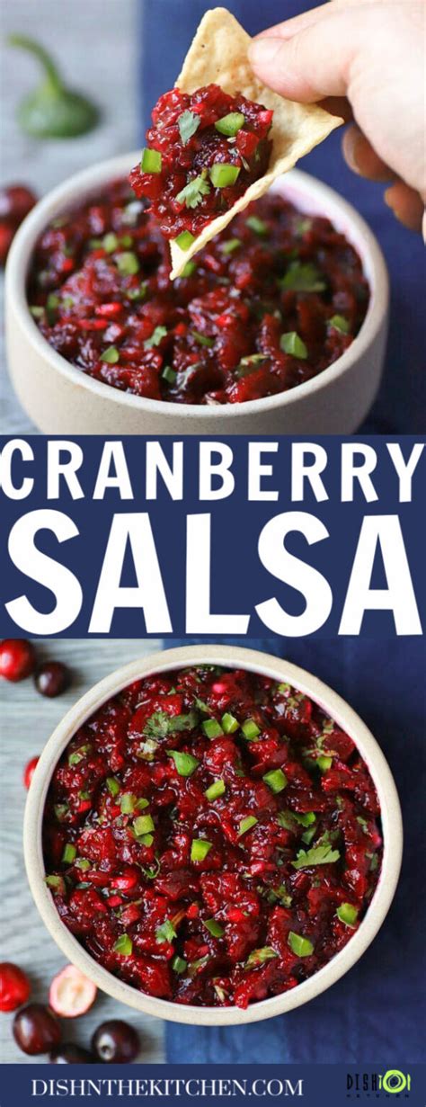 Tasty Jalapeno Cranberry Salsa Dish N The Kitchen