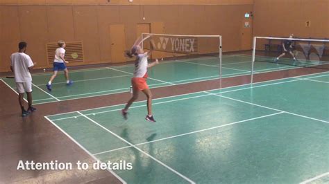 Badminton Training Program Badminton Skills And Badminton Technique